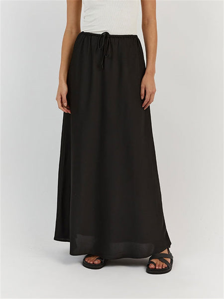 Liwe - High Waist Elegant Long Skirt