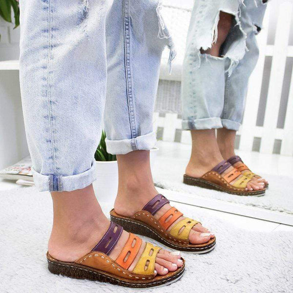Thco - Stitching Women's  Summer Sandals