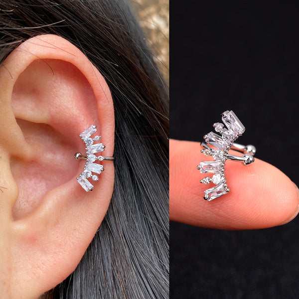 Ager - Helix Cartilage Cuff Earrings (One Piece)