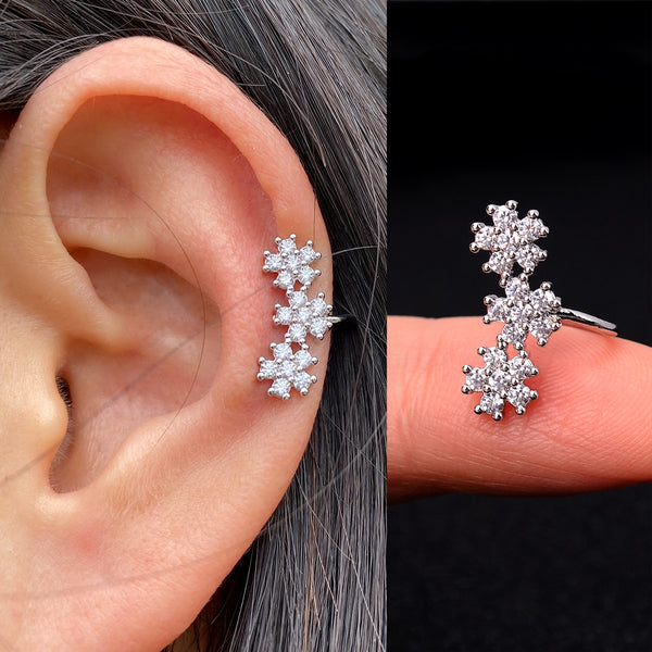 Ager - Helix Cartilage Cuff Earrings (One Piece)