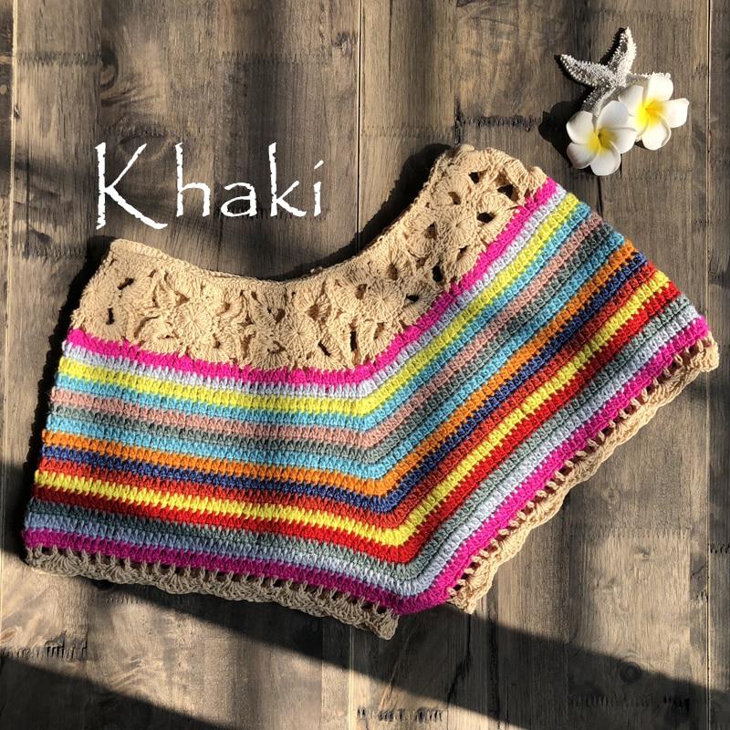 Diho - Crochet Handmade Mini Rainbow Shorts