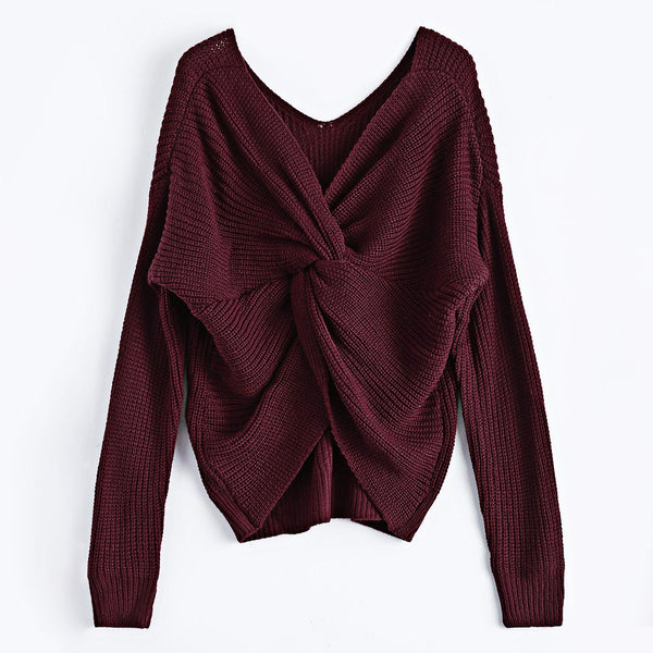 Pult - Twisted Back Sweater