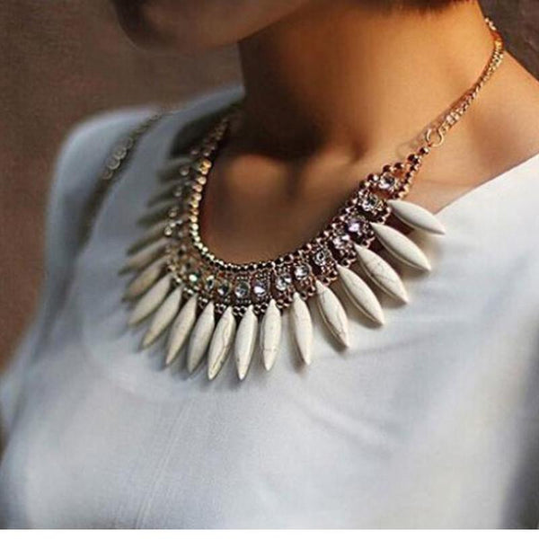Bohemian Crystal Necklace