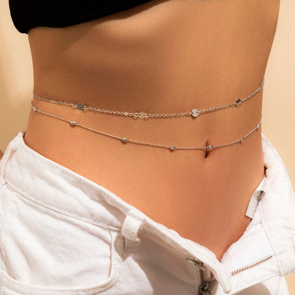 Sila - Belly Chain Thin Beads